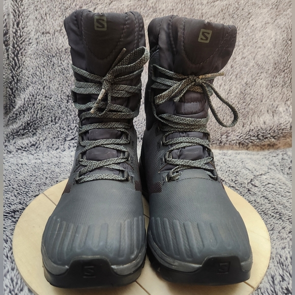 Salomon Vaya Powder TS CSWP Boot Blue Women's Size 7.5 - Picture 3 of 10